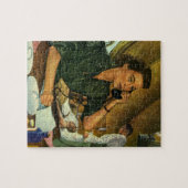 Puzzle Patriotique Vintage, Infirmière médicale au téléph (Horizontal)