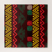 Puzzle Patrón africano (Horizontal)