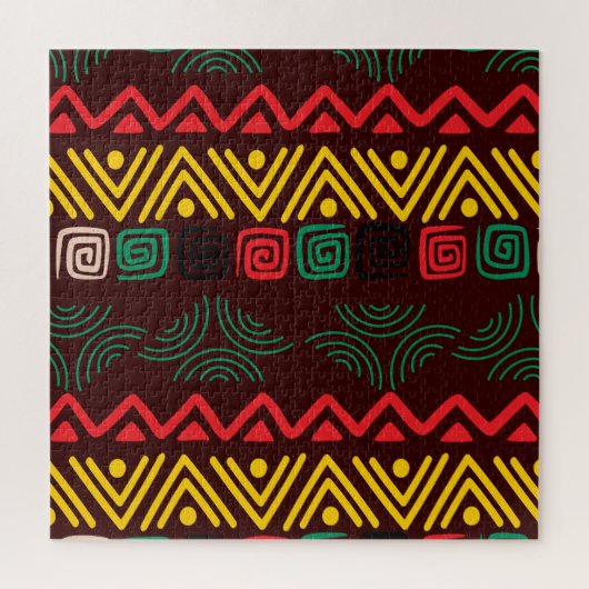 Puzzle Patrón africano (Vertical)