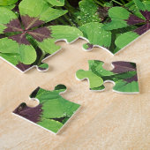 Puzzle Patte de quatre feuilles de trèfle, Sorrel, avec D (Côté)