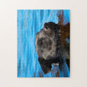 Puzzle Patterdale Terrier Dog. (Vertical)