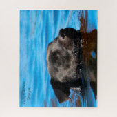 Puzzle Patterdale Terrier Dog. (Vertical)