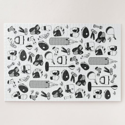 Puzzle Pattern (Horizontal)