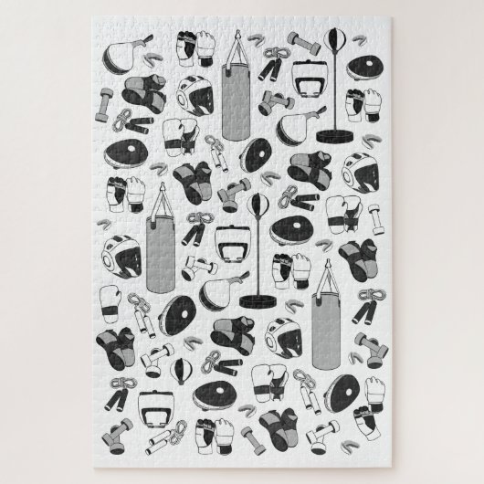 Puzzle Pattern (Vertical)