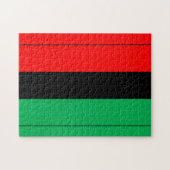 Puzzle Patterns de Kwanzaa Colors (Horizontal)