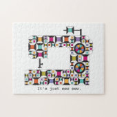 Puzzle Patters de Colorful (Horizontal)