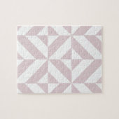 Puzzle Patters de Lilac Purple (Horizontal)