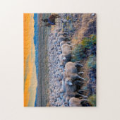 Puzzle Pâturage des moutons Idaho. (Vertical)