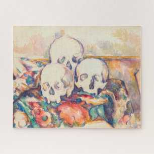 Puzzle Paul Cezanne - Aquarelle à trois crânes