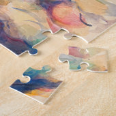 Puzzle Paul Cezanne - Aquarelle à trois crânes (Côté)