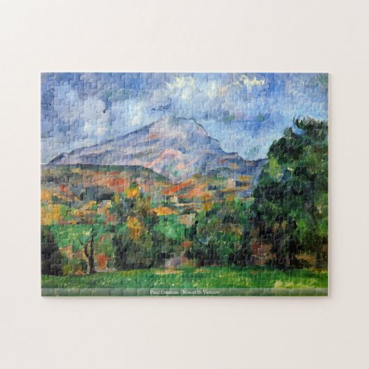 Puzzle Paul Cezanne - bâti St Victoire (Horizontal)