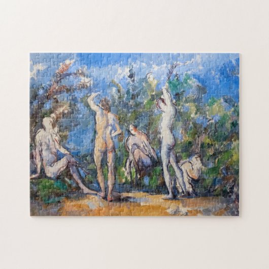 Puzzle Paul Cezanne - Cinq Baigneurs (Horizontal)