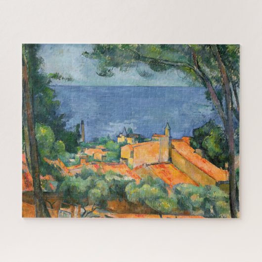 Puzzle Paul Cezanne - Estaque aux toits rouges (Horizontal)