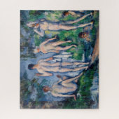 Puzzle Paul Cezanne - Groupe des Bathères (Vertical)