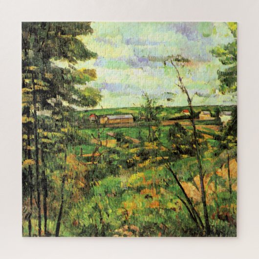 Puzzle Paul Cezanne, La Vallée de l'Oise, (Vertical)