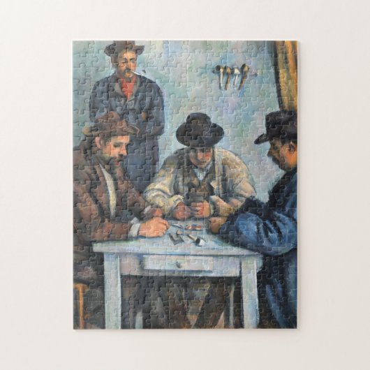 Puzzle Paul Cezanne - Les Joueurs De Cartes (Vertical)