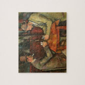 Puzzle Paul Cezanne| Les joueurs de cartes, 1893-1896 (Vertical)
