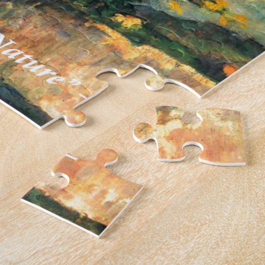 Puzzle Paul Cezanne Nature Peinture & Citation (Côté)