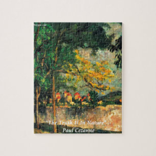Puzzle Paul Cezanne Nature Peinture & Citation