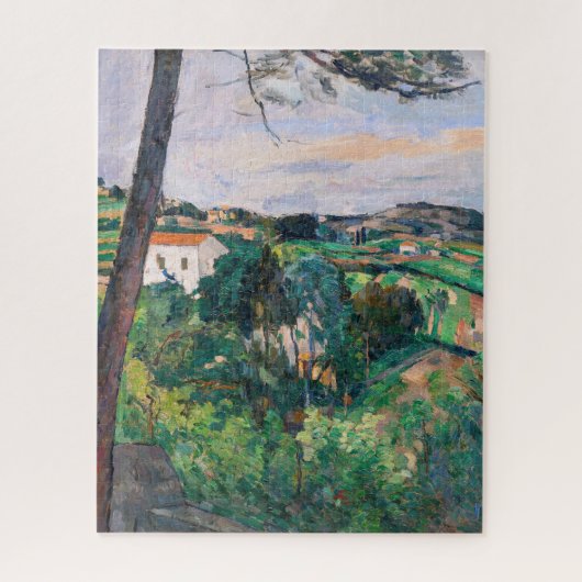 Puzzle Paul Cezanne - Pin à Estaque (Vertical)