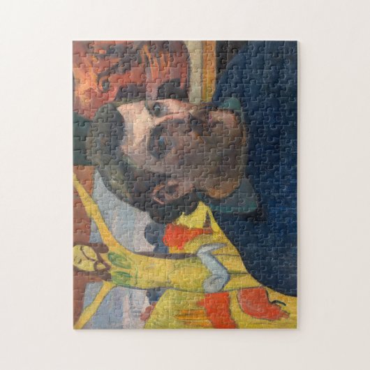 Puzzle Paul Gauguin - Autoportrait avec Christ Jaune (Vertical)