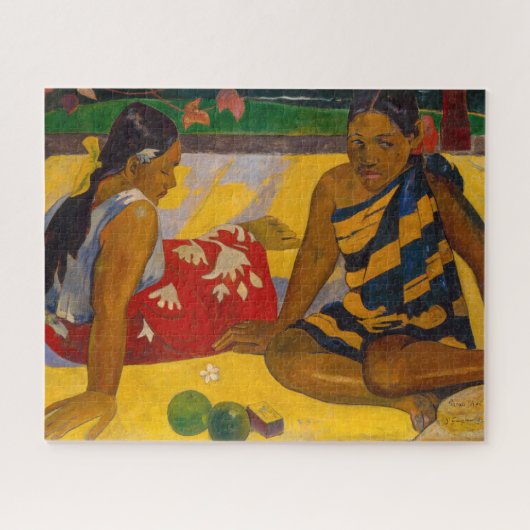 Puzzle Paul Gauguin - Parau Api / Quoi de Neuf? (Horizontal)