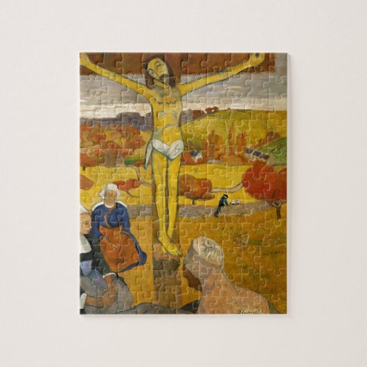 Puzzle Paul Gauguin Peinture Christ Jaune (Vertical)