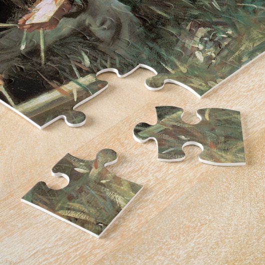 Puzzle Paul Helleu Sketting with His Wife par JS Sargent (Côté)