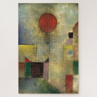 Paul Klee Ballons rouges Tableau Abstrait