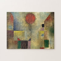 Paul Klee Ballons rouges Tableau d'art Abstrait