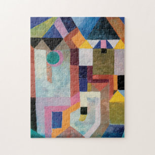Puzzle Paul Klee, Colorful Architecture (1917) - Colorful