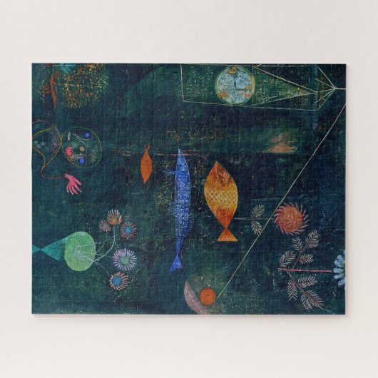 Puzzle Paul Klee Fish Magic Peinture Abstraite Art graphi (Horizontal)