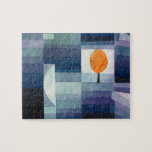 Puzzle Paul Klee Harbinger d'automne. art bleu vintage<br><div class="desc">Paul Klee "The Harbinger of Autumn" puzzle. Aquarelle bleu vintage art.</div>