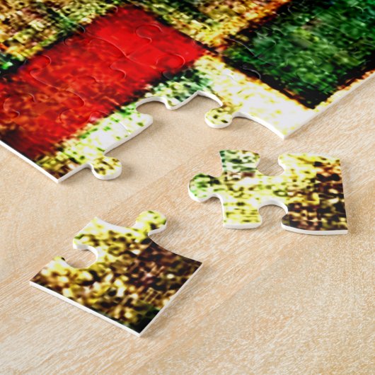 Puzzle Paul Klee peinture, Red Balloon, (Côté)