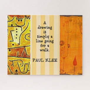 Puzzle Paul Klee Peintures et Paul Klee Citation,