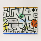 Puzzle Paul Klee Rich Harbour Expressionnisme Abstrait (Horizontal)