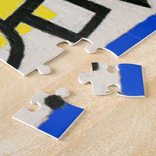 Puzzle Paul Klee Rich Harbour Expressionnisme Abstrait (Côté)