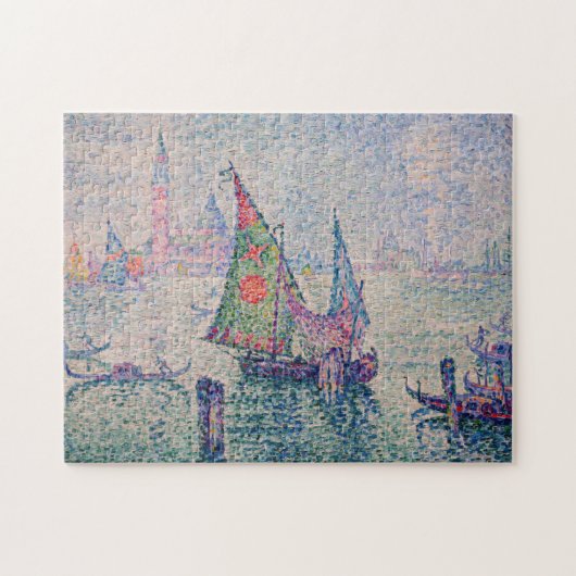 Puzzle Paul Signac - La Voile verte (Horizontal)