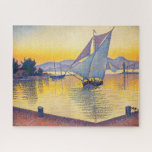 Puzzle Paul Signac - Le Port au coucher du soleil, Opus 2<br><div class="desc">Le Port au coucher du soleil,  Opus 236 (Saint-Tropez) / Le Port au soleil couchant,  Opus 236 (Saint-Tropez) - Paul Signac,  Huile sur toile,  1892</div>