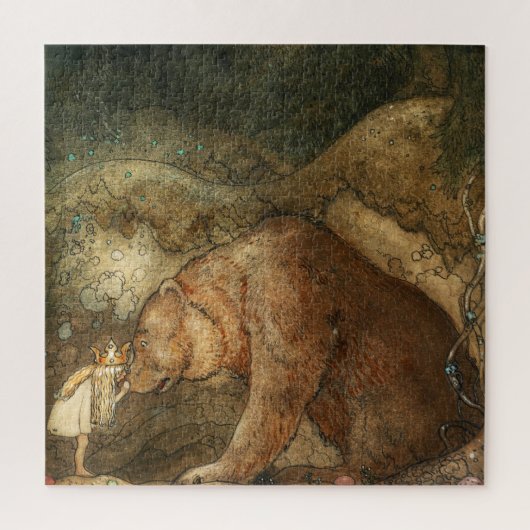 Puzzle Pauvre petite ours par John Bauer (Vertical)