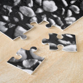 Puzzle Pavé noir et blanc impossible (Côté)