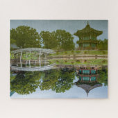 Puzzle Pavillon Hyangwonjeong Séoul Corée du Sud (Horizontal)