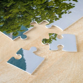 Puzzle Pavillon Hyangwonjeong Séoul Corée du Sud (Côté)