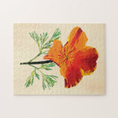 Puzzle Pavot de Californie (Horizontal)