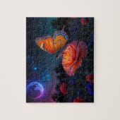 Puzzle Pavot Psychédélique - Riche et Vibérant de couleur (Vertical)