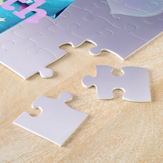 Puzzle Paw-some présente Husky Puppy Celebrates (Côté)