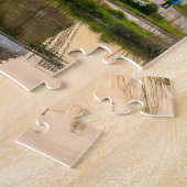 Puzzle Pays-Bas Holland Europe Wind Mills Lake Sunset (Côté)