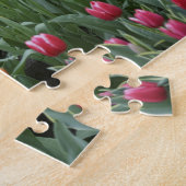 Puzzle Pays-Bas, Keukenhoff Gardens, tulipes. (Côté)