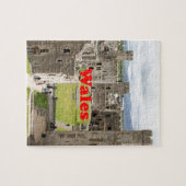 Puzzle Pays de Galles : Caernarfon Castle, Royaume-Uni (Horizontal)
