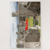 Puzzle Pays de Galles : Caernarfon Castle, Royaume-Uni (Vertical)